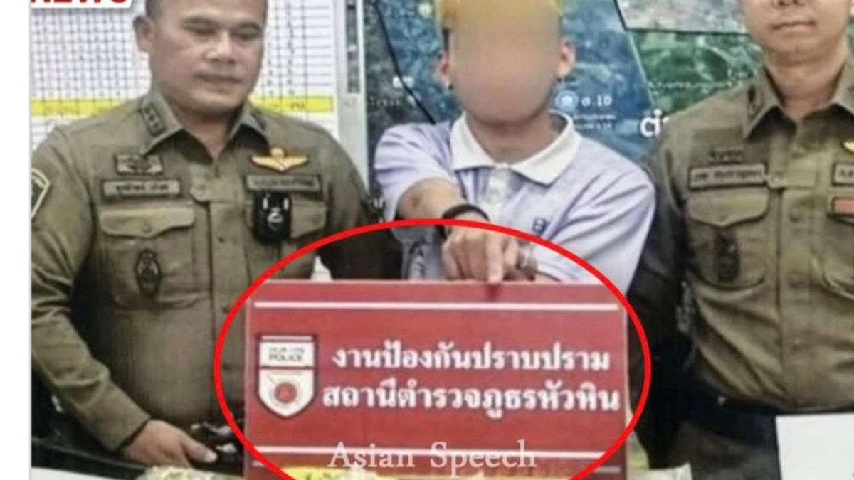 Malaysian Man Caught With 166kg of Methamphetamine After Fleeing Thai Police Checkpoint