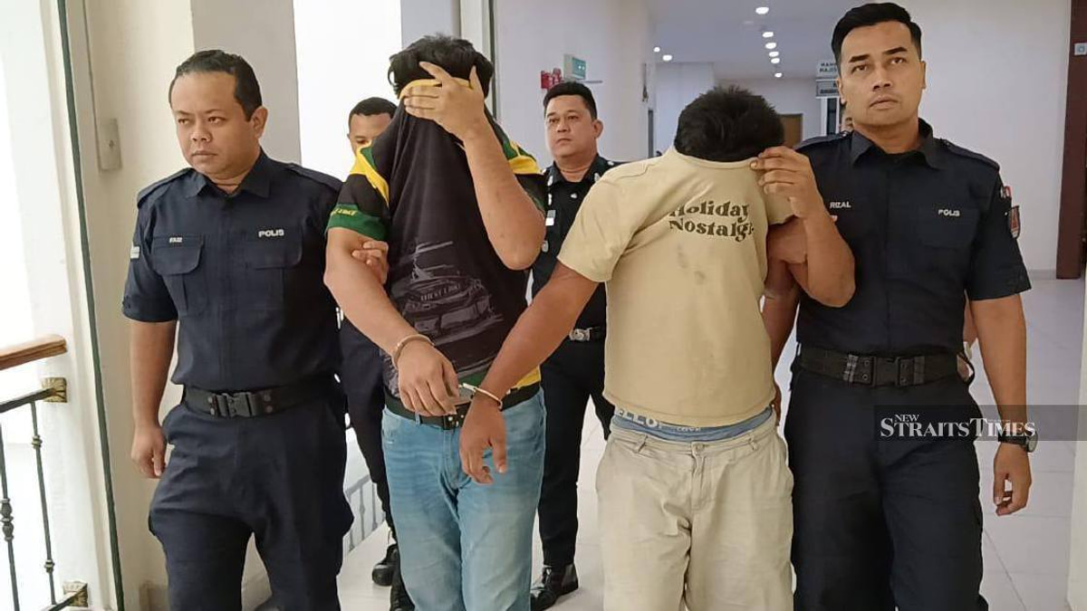 Two Rohingya men face court over string of house burglaries in Muar