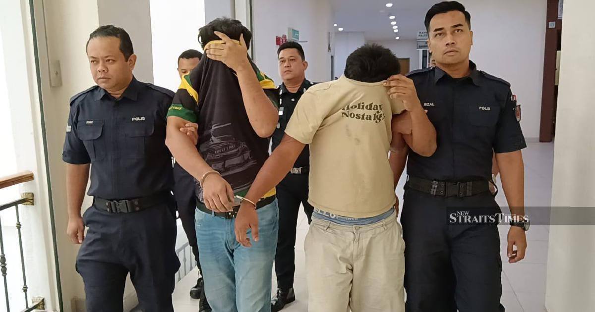 Two Rohingya men face court over string of house burglaries in Muar