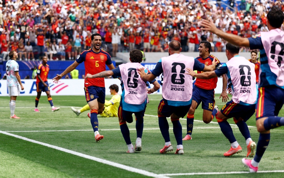 Merino's Late Strike Sends Spain Past Belgium into World Cup Semi-Final Showdown with France