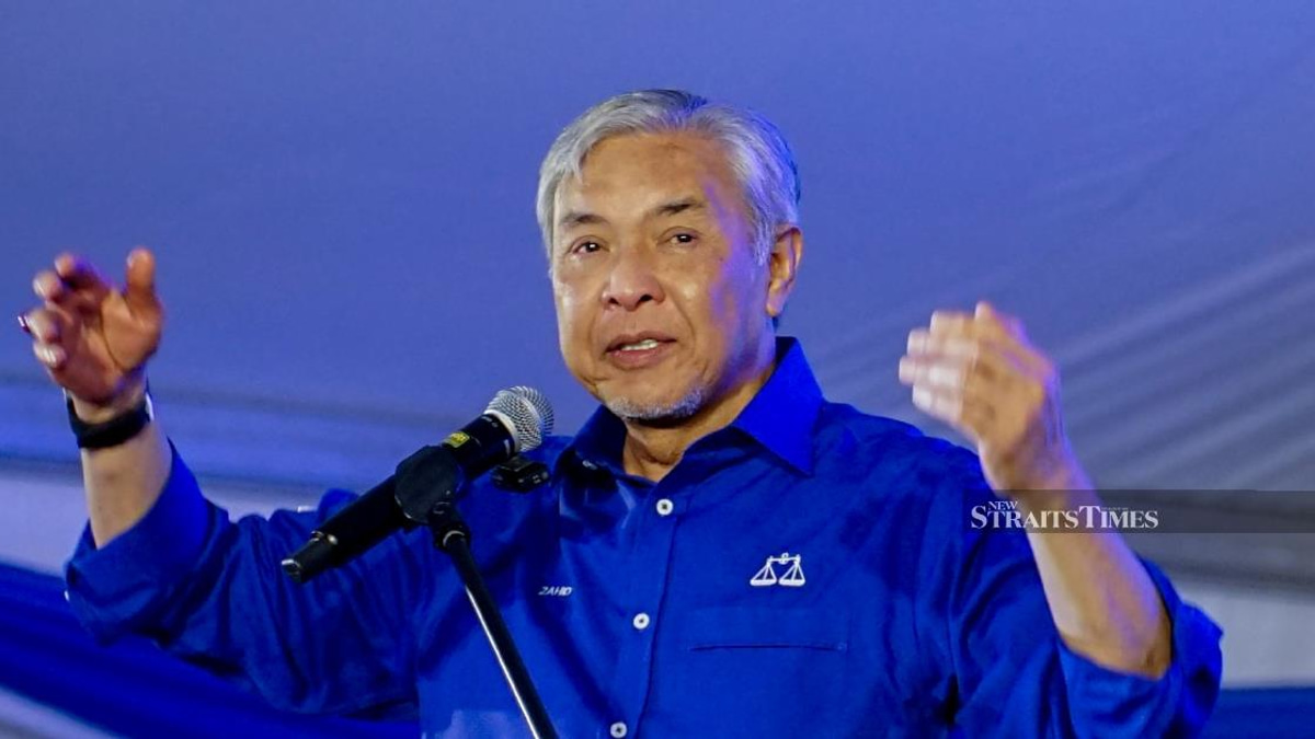 Zahid Dismisses Claims That BN Copied Opposition Manifesto for Negri Sembilan Campaign