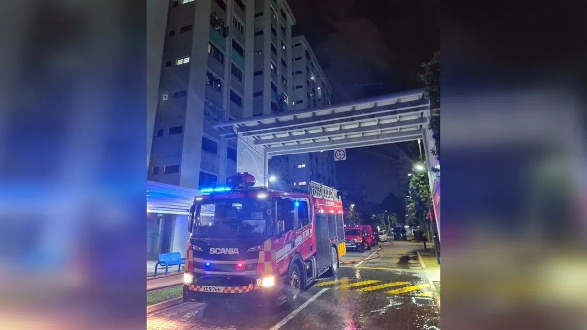 One dead, two firefighters hospitalised in Clementi flat fire
