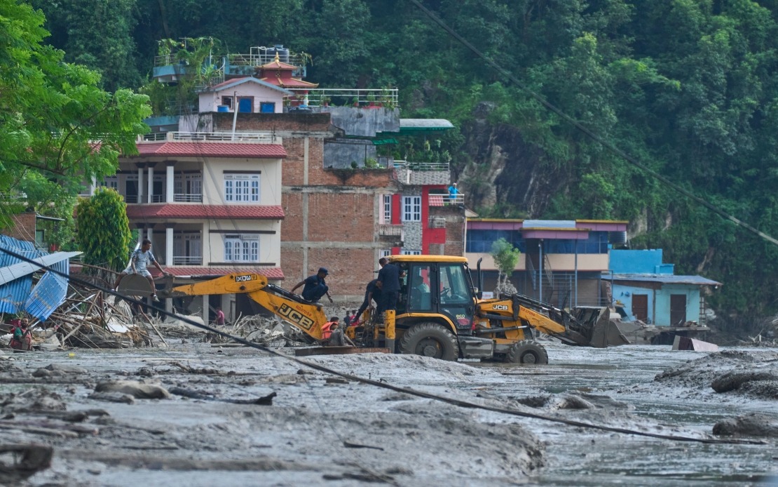 Catastrophic Flash Floods and Landslides Devastate Nepal-China Border; Hundreds Feared Dead or Missing