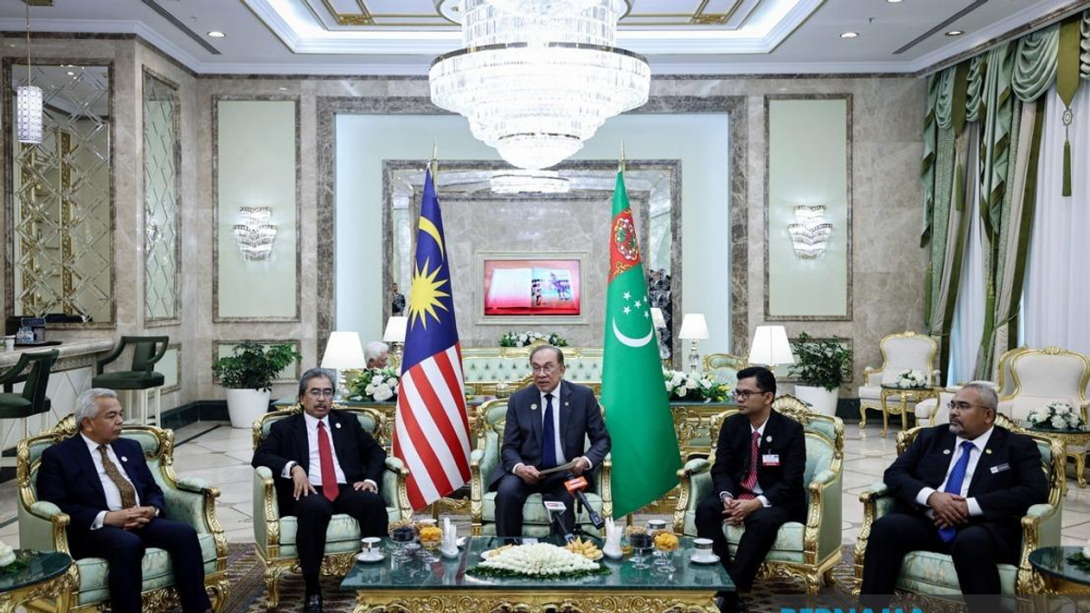 Anwar's Turkmenistan Visit Marks Strategic Energy Partnership, First Since PM Role