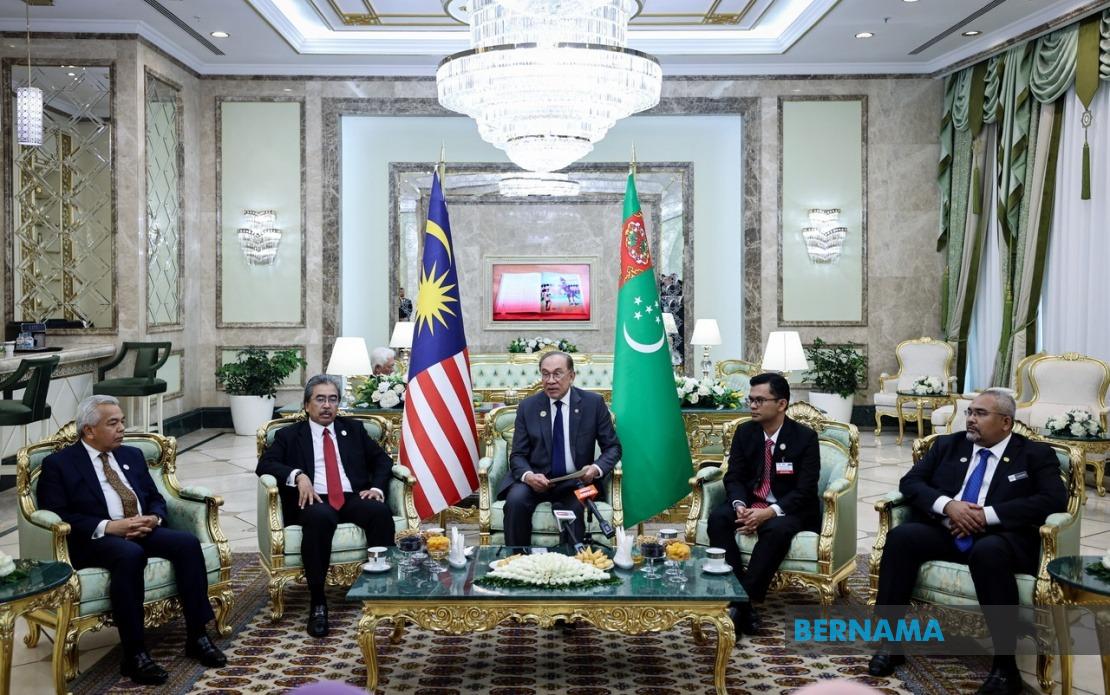 Anwar's Turkmenistan Visit Marks Strategic Energy Partnership, First Since PM Role