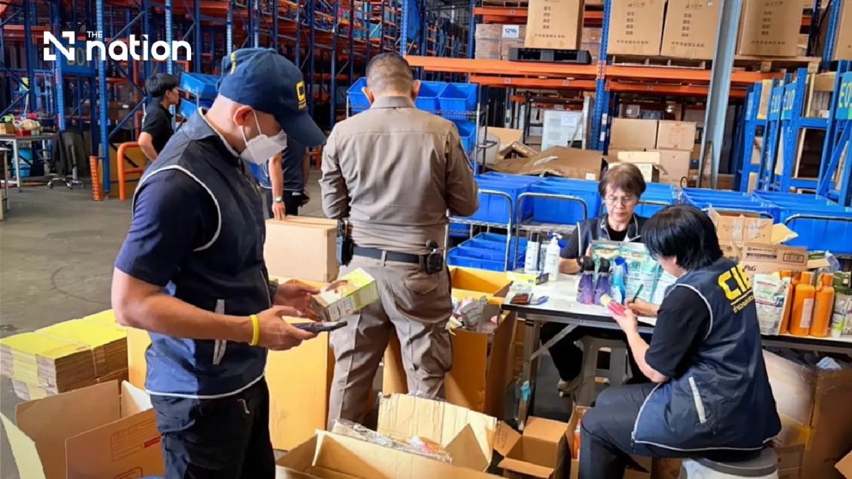 Thailand police bust major illegal Japanese product smuggling operation, seize 83,483 items