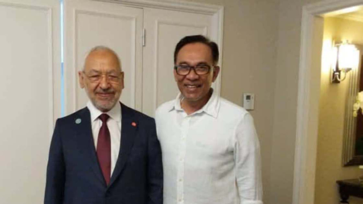 Anwar makes direct appeal to Tunisia to free Ghannouchi on humanitarian grounds