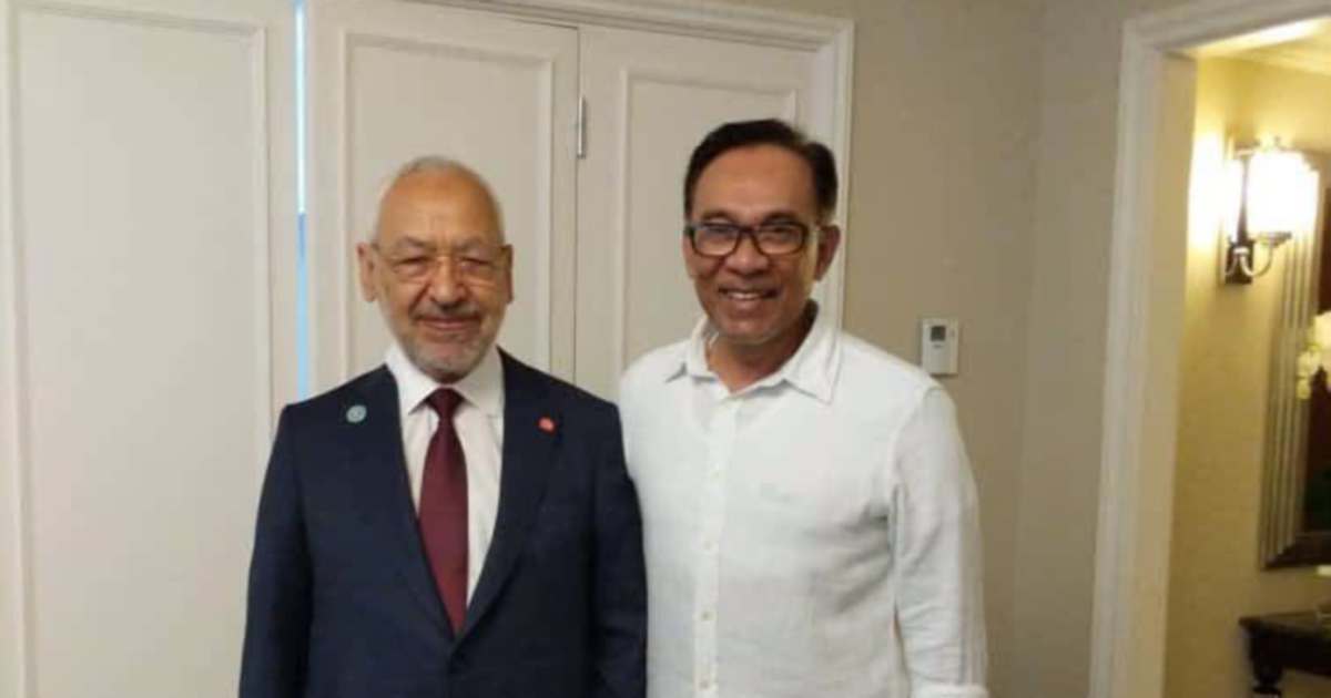 Anwar makes direct appeal to Tunisia to free Ghannouchi on humanitarian grounds