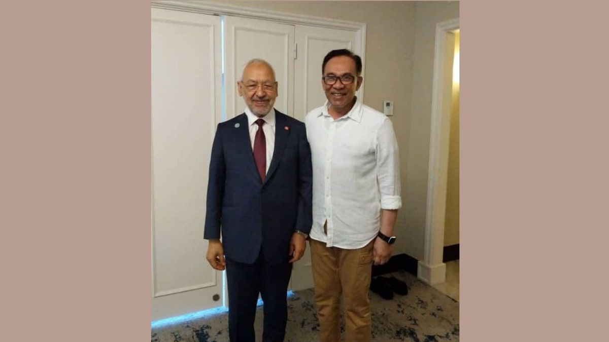 Anwar Seeks Ghannouchi's Release on Humanitarian Grounds, Writes to Tunisian President
