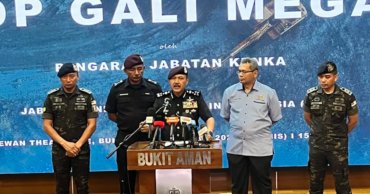 Authorities seize RM119 million in assets, arrest 99 in sprawling illegal mining operation