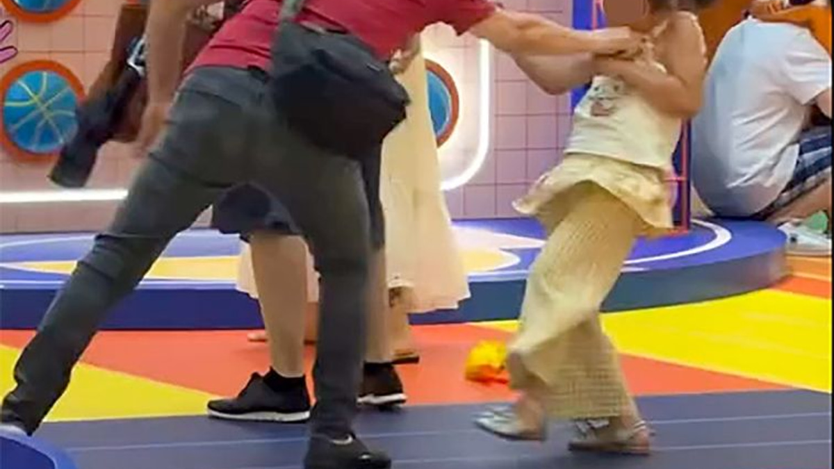 Two women arrested after altercation at Hong Kong shopping centre play area