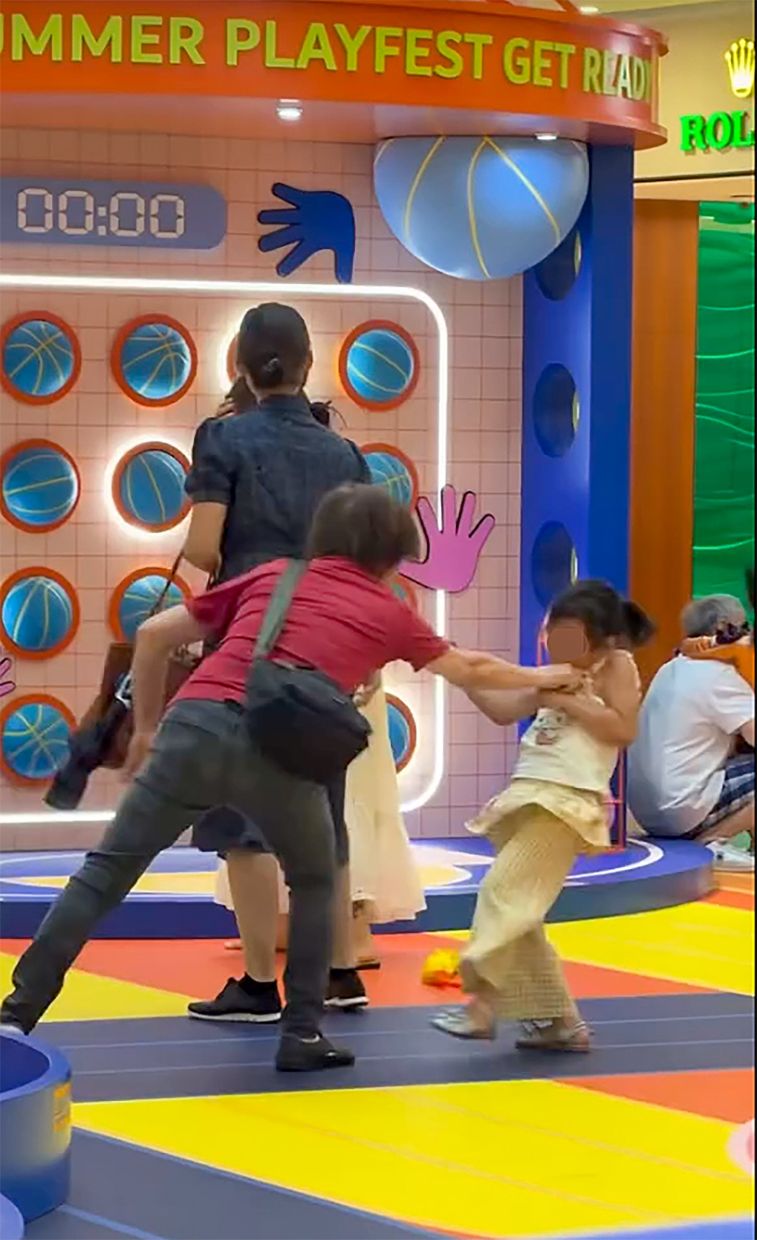 Two women arrested after altercation at Hong Kong shopping centre play area