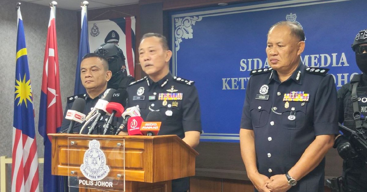 Five detained in Johor flag desecration investigation across state