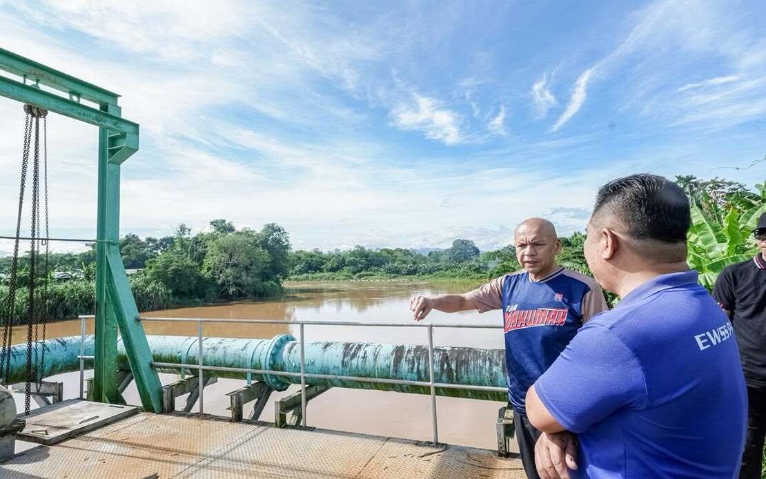 Armizan Inspects Papar Water Supply Projects Amid Treatment Plant Disruptions