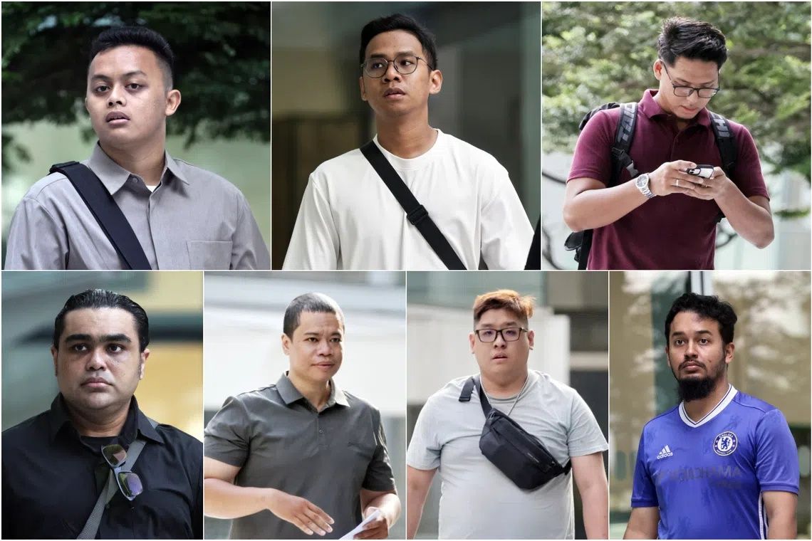 Eight men in Singapore charged with obtaining sex from 16-year-old girl; woman accused of trafficking