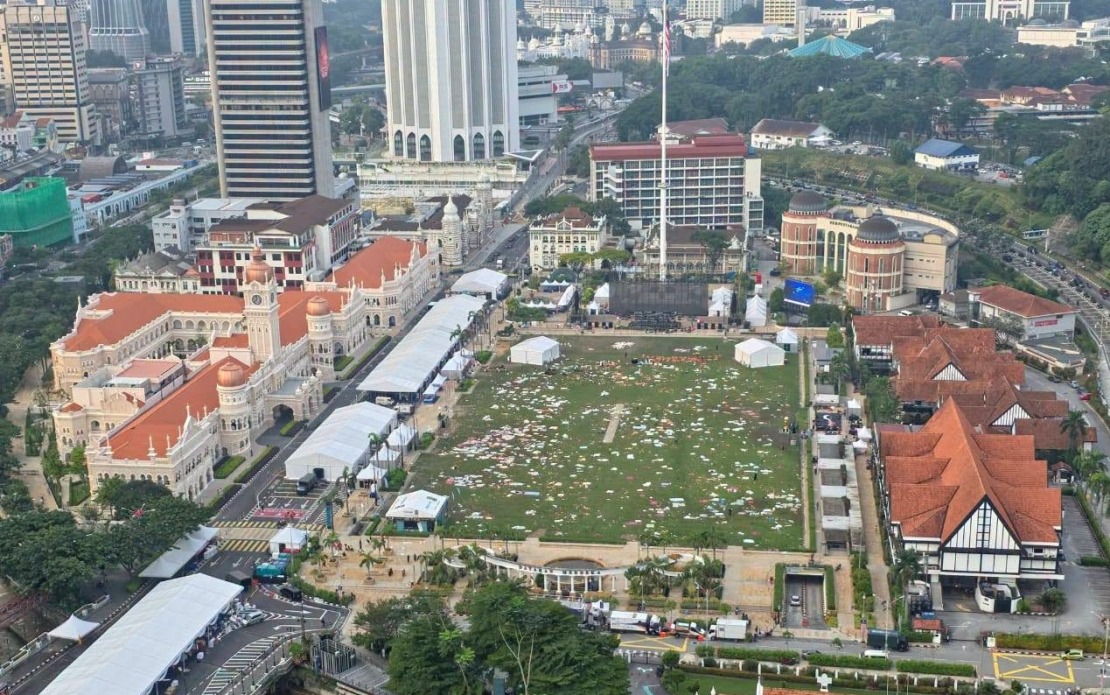 Hannah Yeoh Calls for Shared Civic Responsibility After Dataran Merdeka Littering During FIFA World Cup Screening