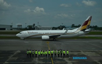 DPM Fadillah Welcomes AirBorneo's Maiden Flight into Commercial Aviation