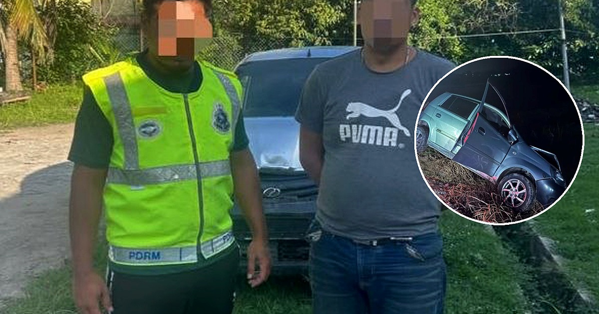 Driver detained after high-speed chase with police; air rifle and ammunition seized