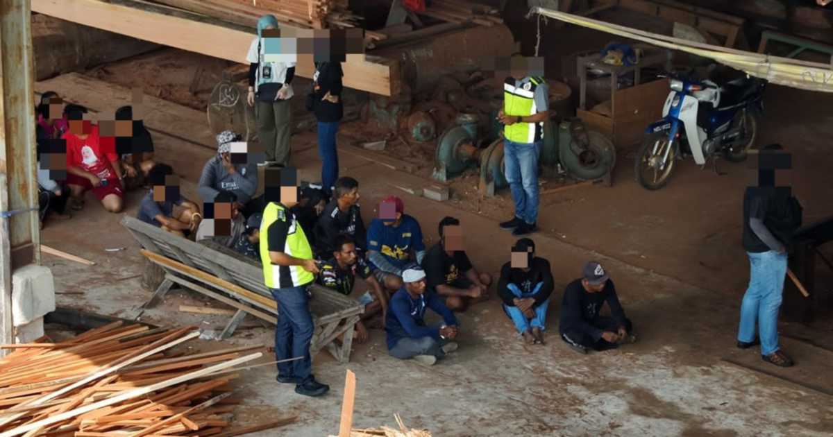 Immigration Department Sweeps Up 62 Foreigners in Selangor for Pass Violations