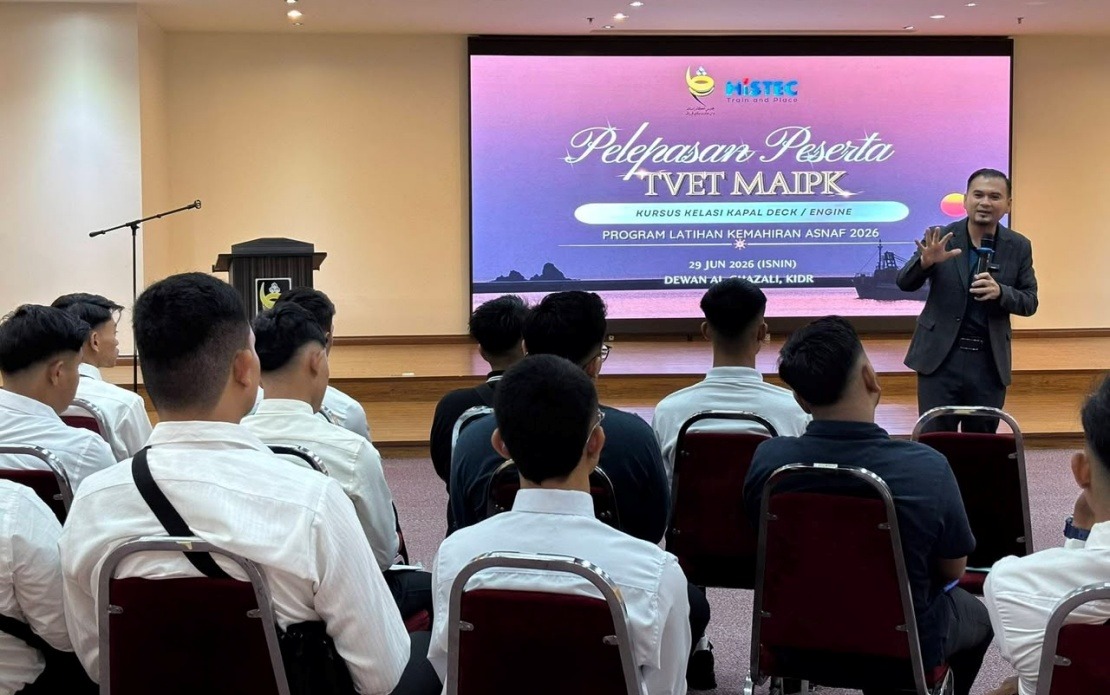 Perak Islamic Council Invests RM470,000 To Train 25 Underprivileged Youth In Maritime Careers