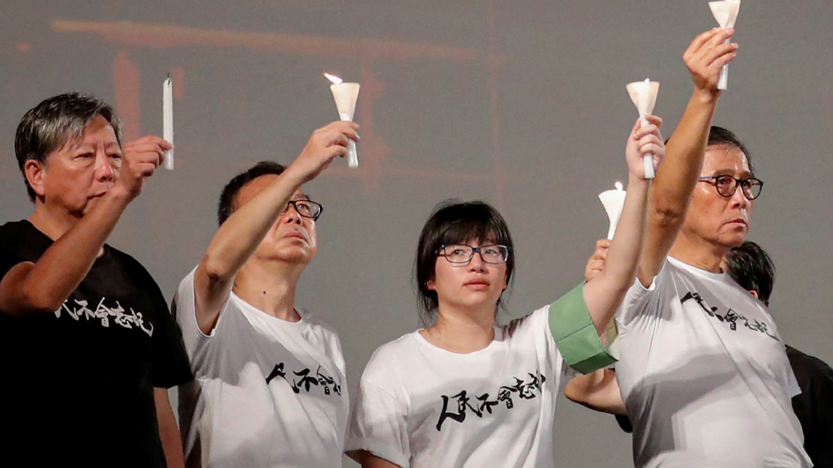 Hong Kong Court Convicts Tiananmen Vigil Organisers on Subversion Charges