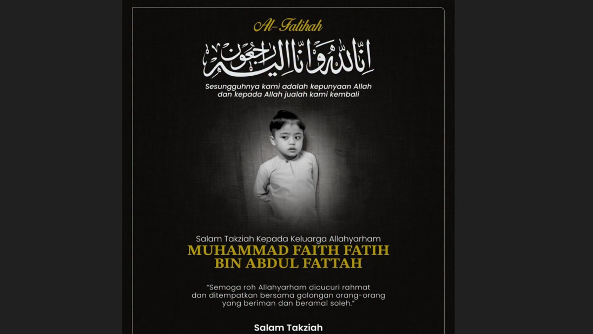 DPM Zahid Expresses Sympathy Over Death of Autistic Child in Perak