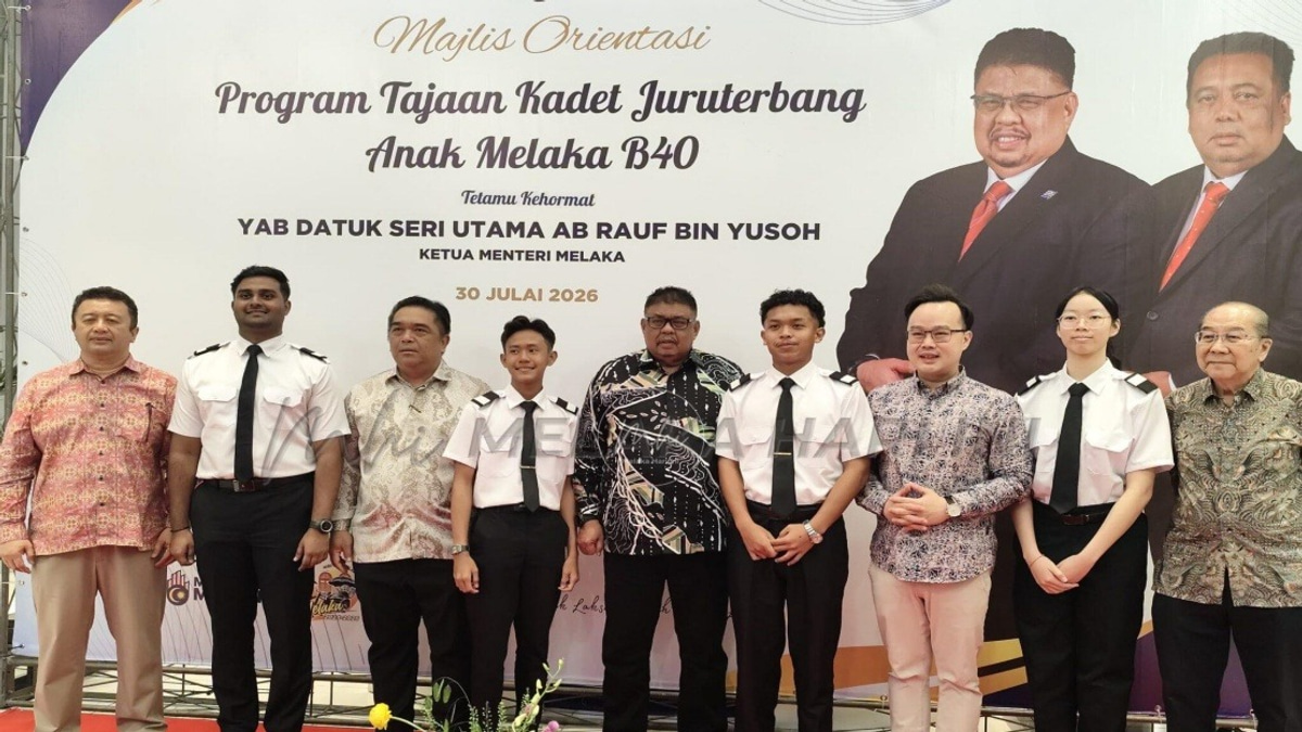 Melaka to Sponsor 20 B40 Children for Cadet Pilot Training Through IATA Initiative