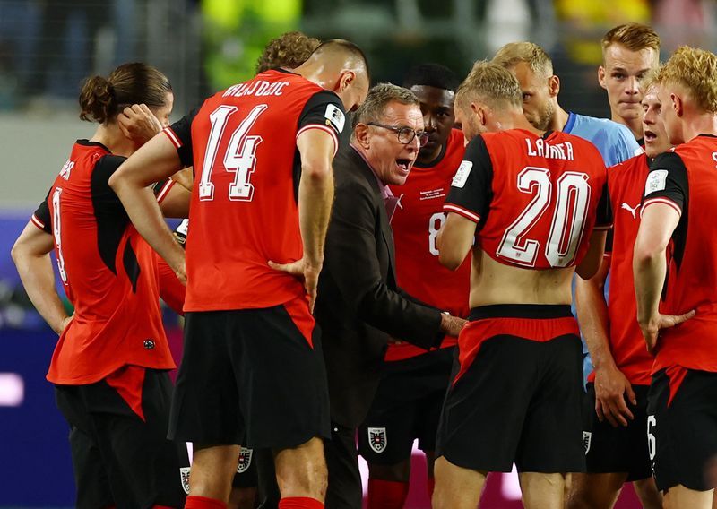 Austria's Rangnick praises World Cup debutants after edging past Jordan in thriller