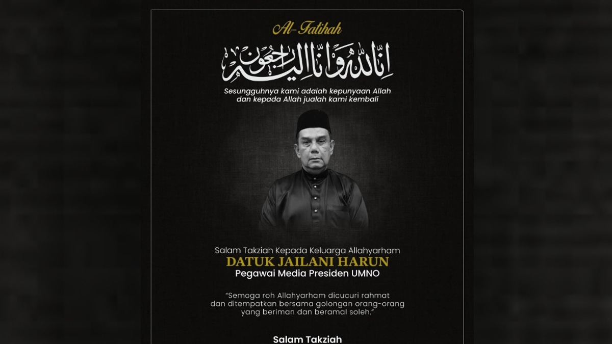 Ahmad Zahid Pays Tribute to Late Journalist Jailani Harun