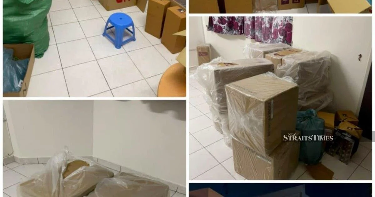 Police seize nearly RM770,000 in contraband smokes, detain three foreign nationals in Johor Baru operation