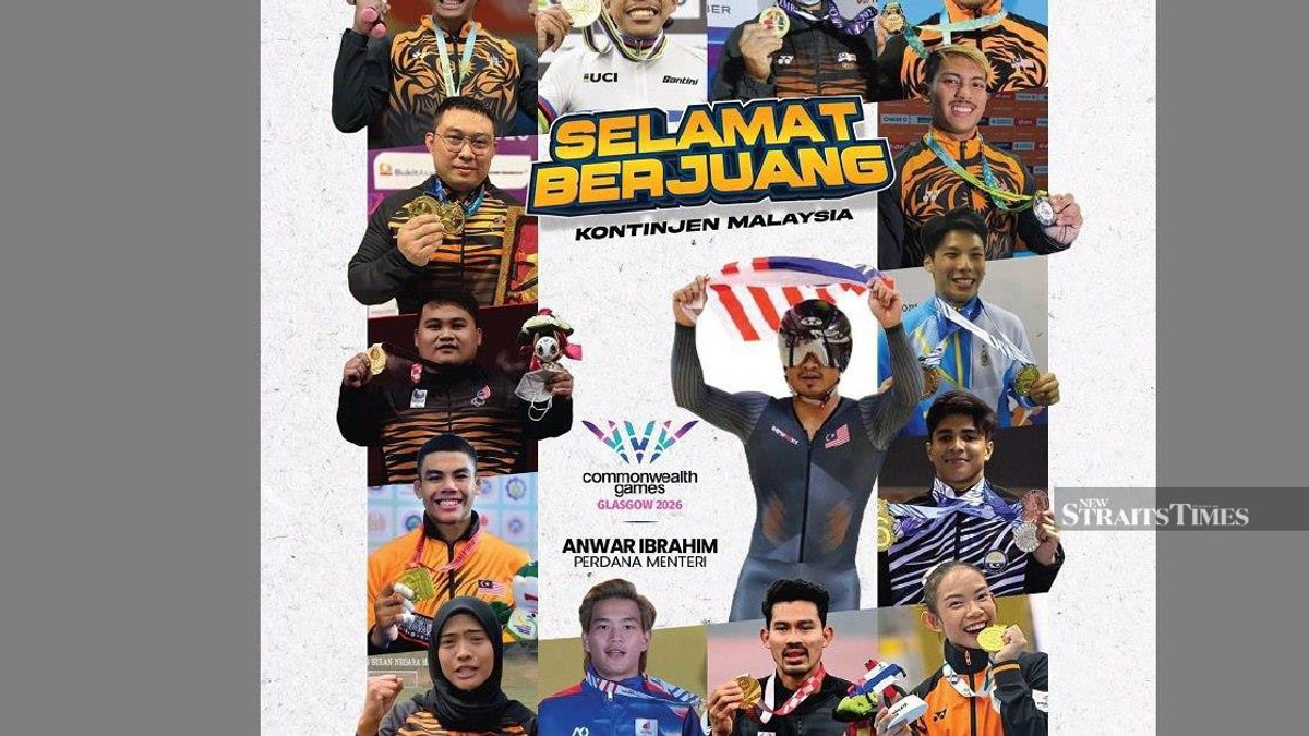 Anwar backs Malaysian athletes heading to Glasgow 2026 Commonwealth Games