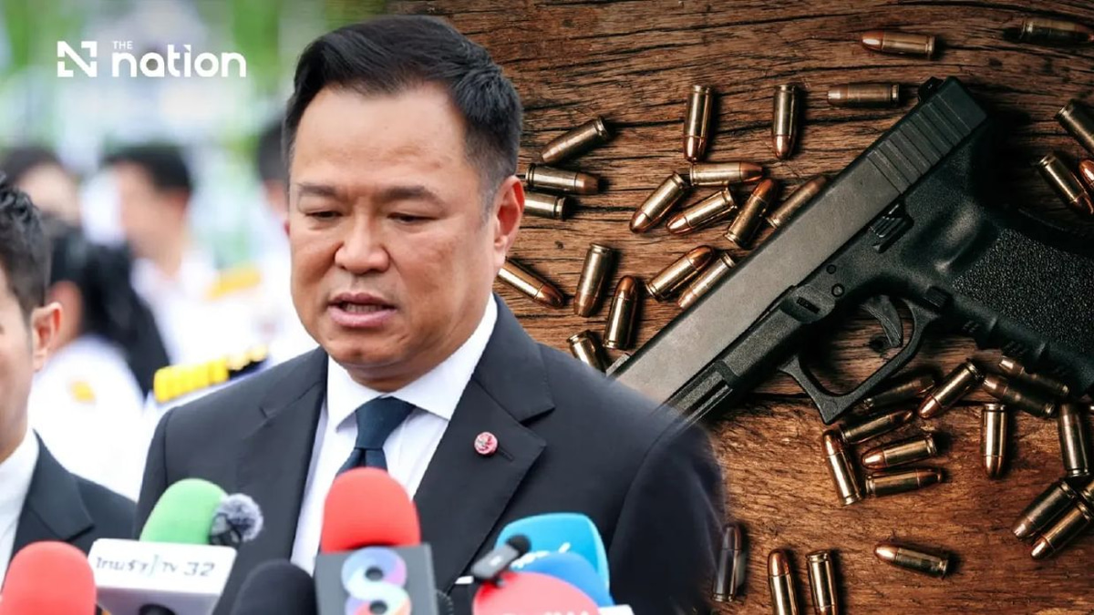 Thailand's PM Anutin pushes stricter gun controls following deadly Nonthaburi school shooting