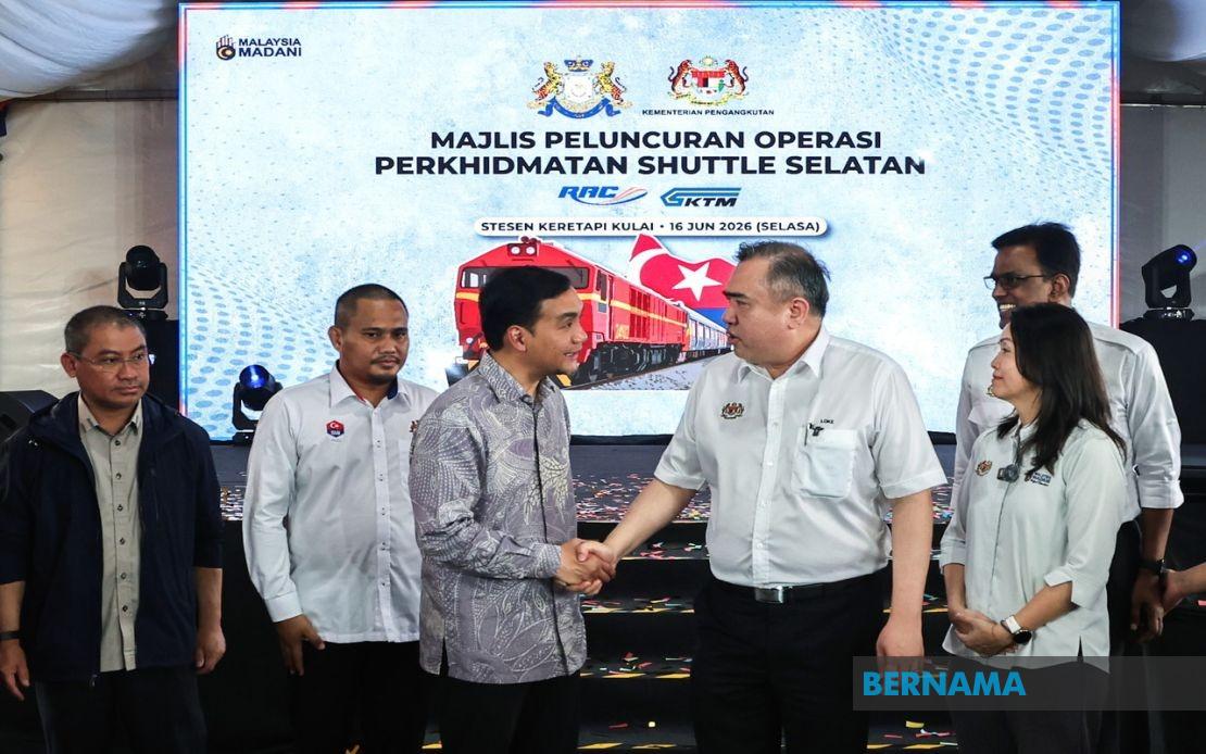 Shuttle Selatan Rail Service Launched to Connect Southern Johor Communities