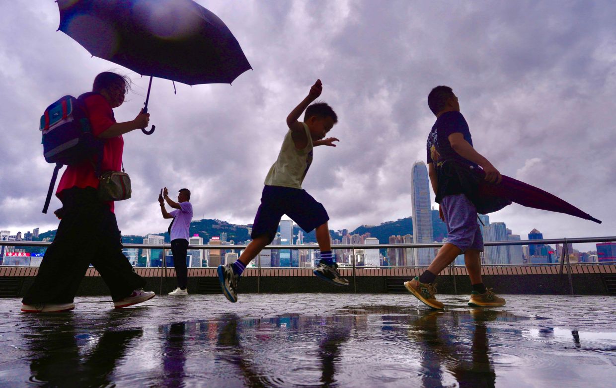 Hong Kong finds respite as rainfall breaks record-shattering summer heat wave