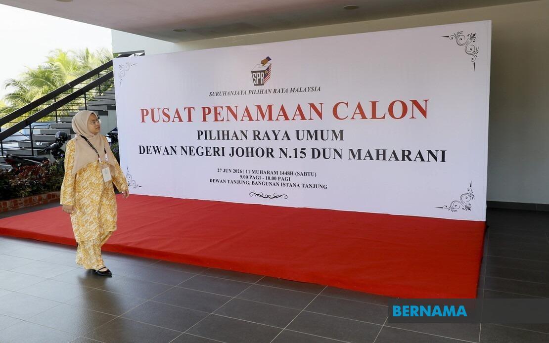 Johor's 16th State Election Officially Kicks Off with 56 Nomination Centres Opening