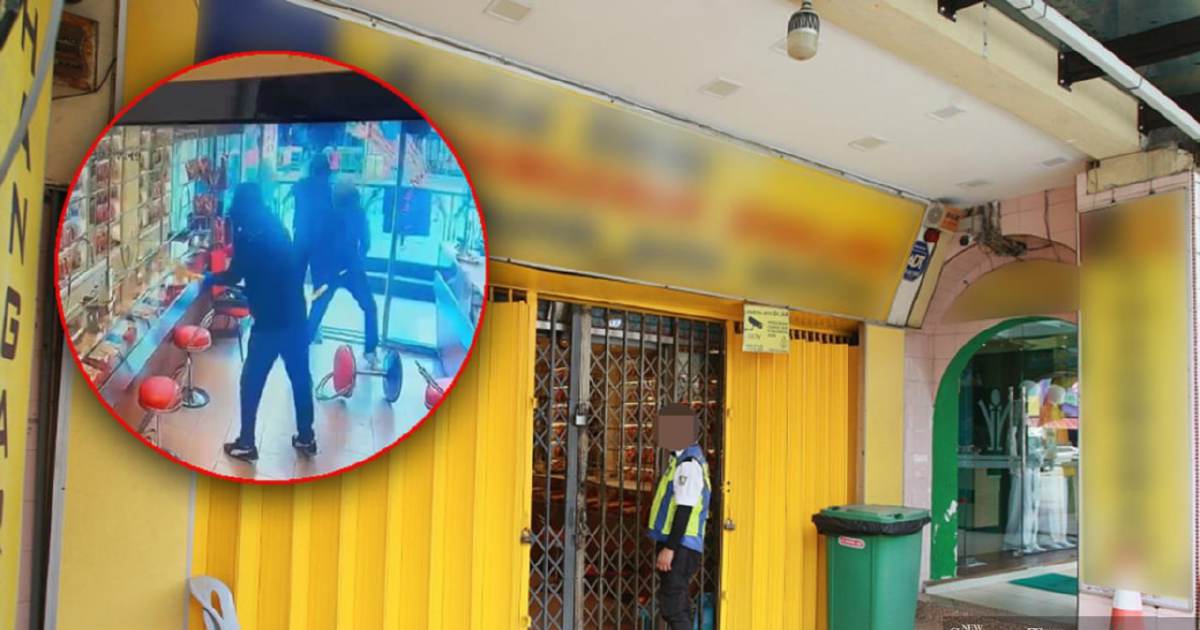 Police investigate attempted armed robbery at Klang goldsmith shop