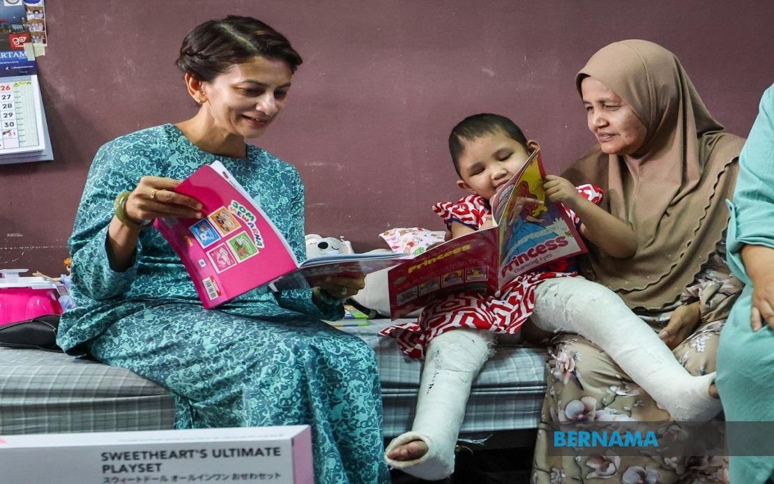 Young Survivor of Kedah Crash Shows Remarkable Recovery After Royal Visit