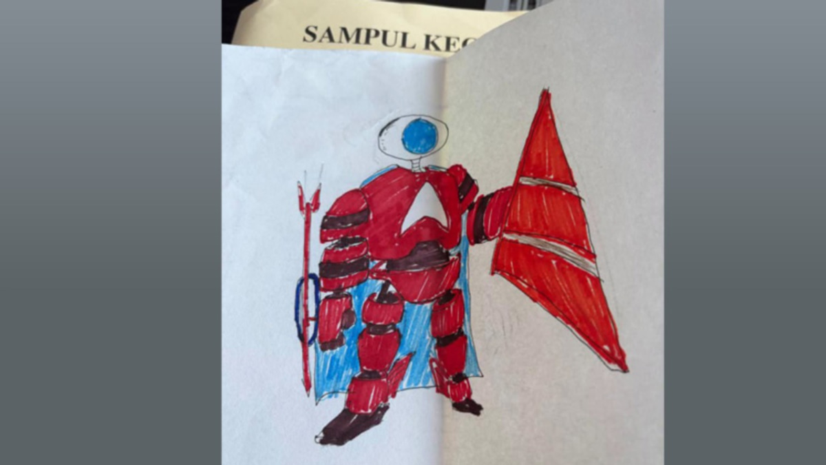 PM Anwar treasures artwork gifted by special needs child at grassroots gathering