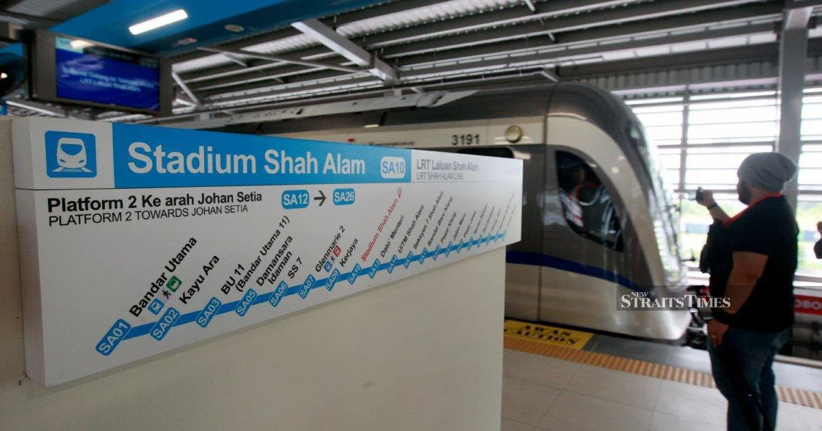 Anwar to inaugurate LRT3 Shah Alam extension this Sunday ahead of Monday service launch