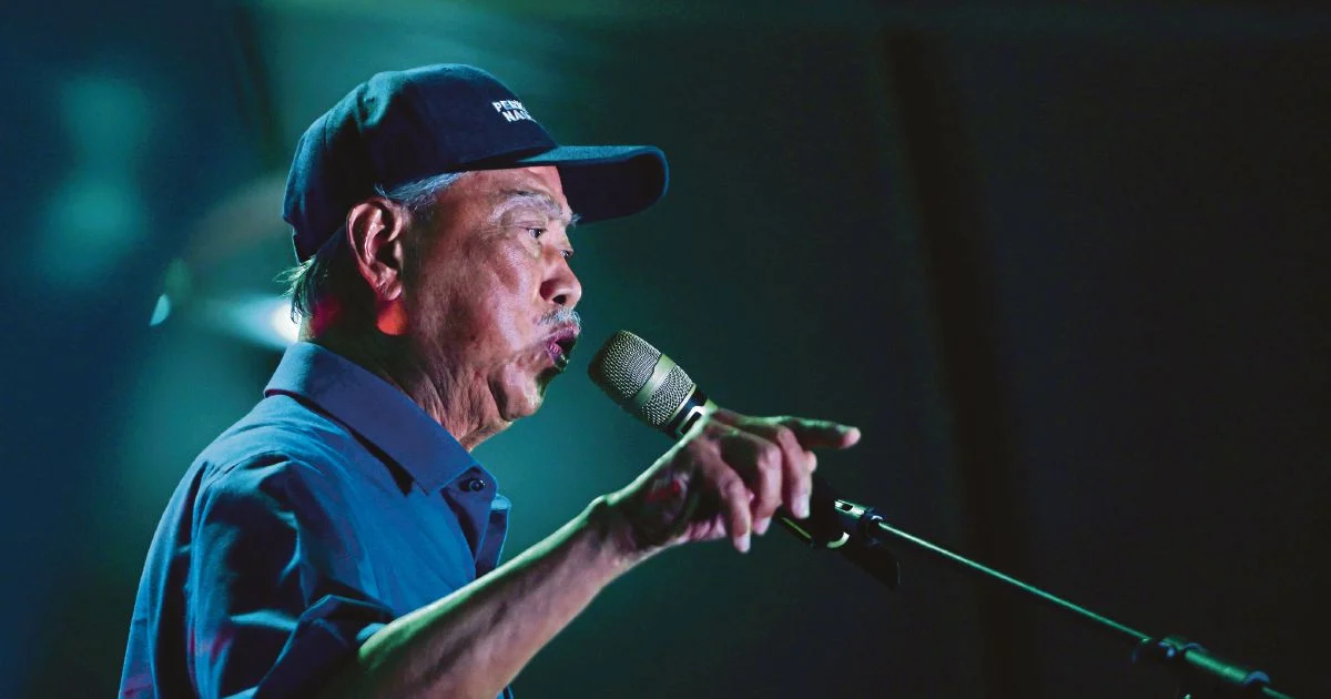 Muhyiddin brushes off PAS machinery snub in Johor state election contest