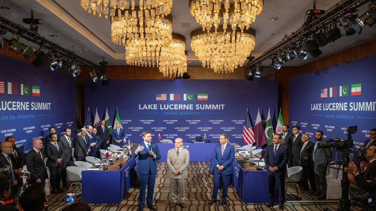Qatar and Pakistan Hail 'Encouraging Progress' in US-Iran Diplomatic Talks at Lake Lucerne Summit