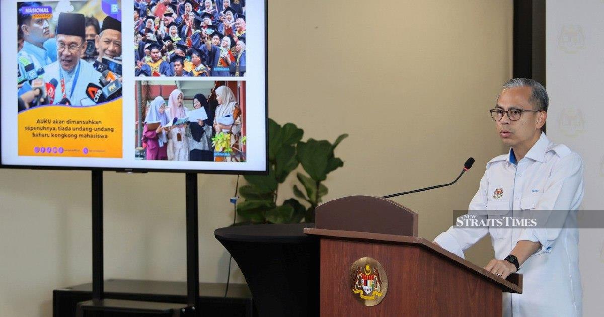 Cabinet Did Not Address Anwar's Taiwan Remarks, Says Fahmi