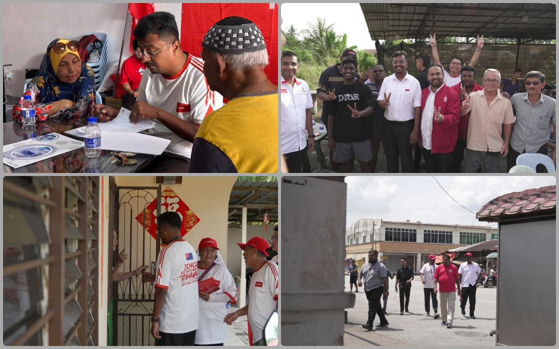 PH's Paloh Candidate Hospitalised With Slipped Disc Ahead of Johor Election