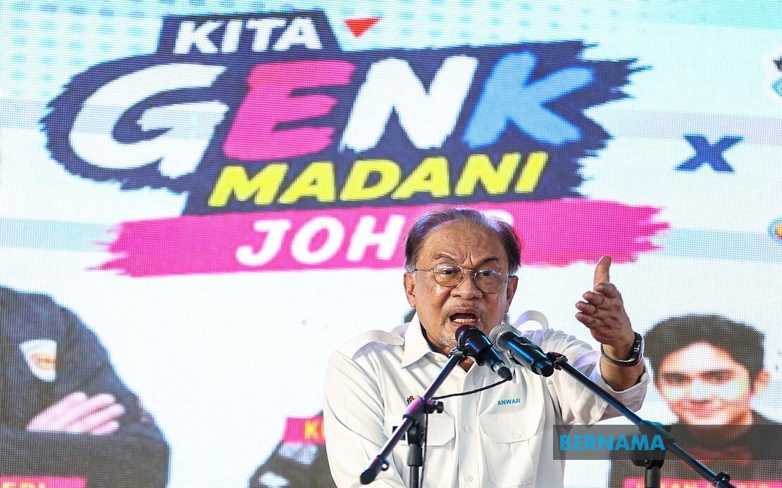 PH Leadership Visit to Johor Focuses on Policy Proposals, Not Political Conflict — Anwar
