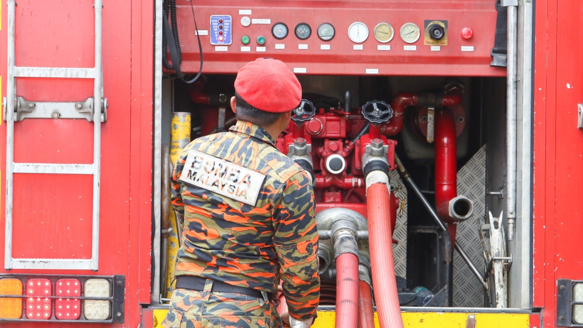 Man Arrested After Allegedly Setting Fire to Mother's House in Jitra Following Family Dispute