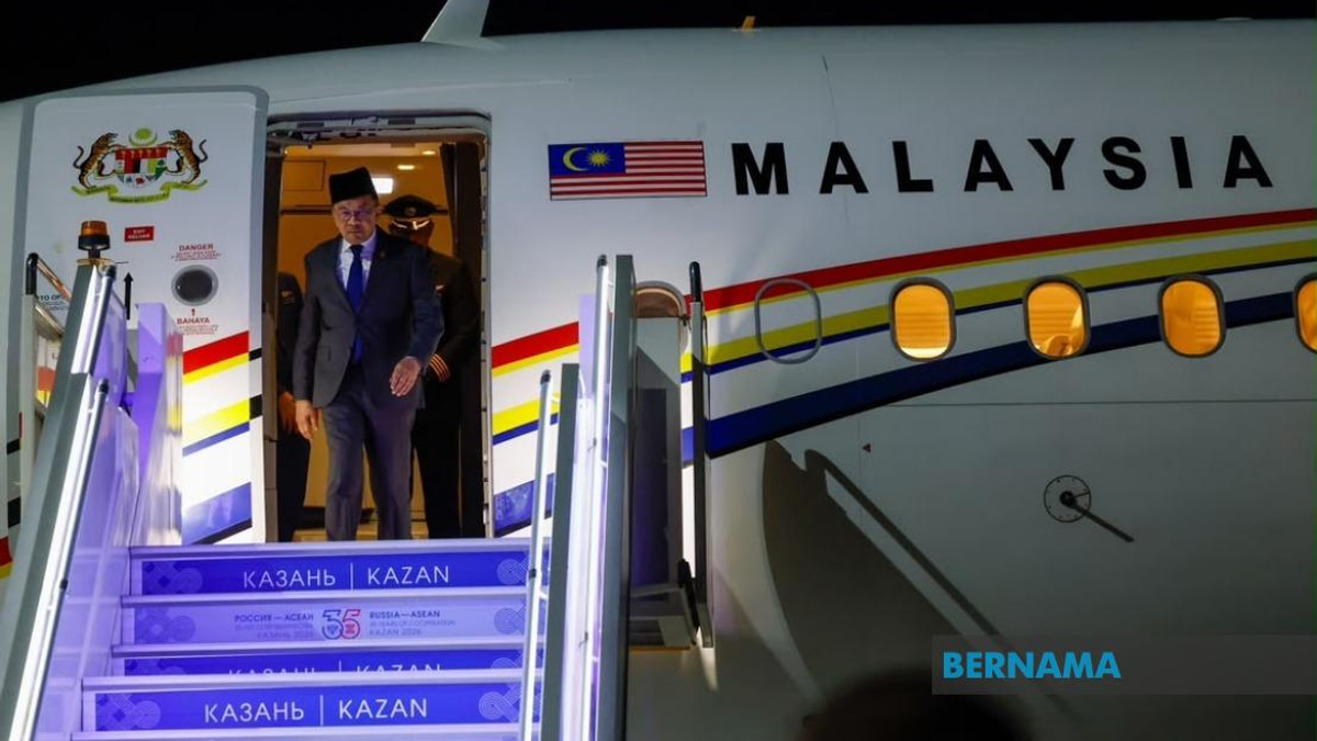 PM Anwar Arrives in Kazan for ASEAN-Russia Summit Marking 35 Years of Relations