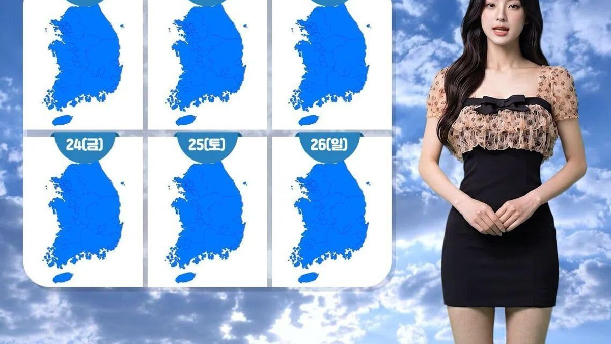 South Korea's AI Weathercaster Sparks Debate on Gender and Media Ethics