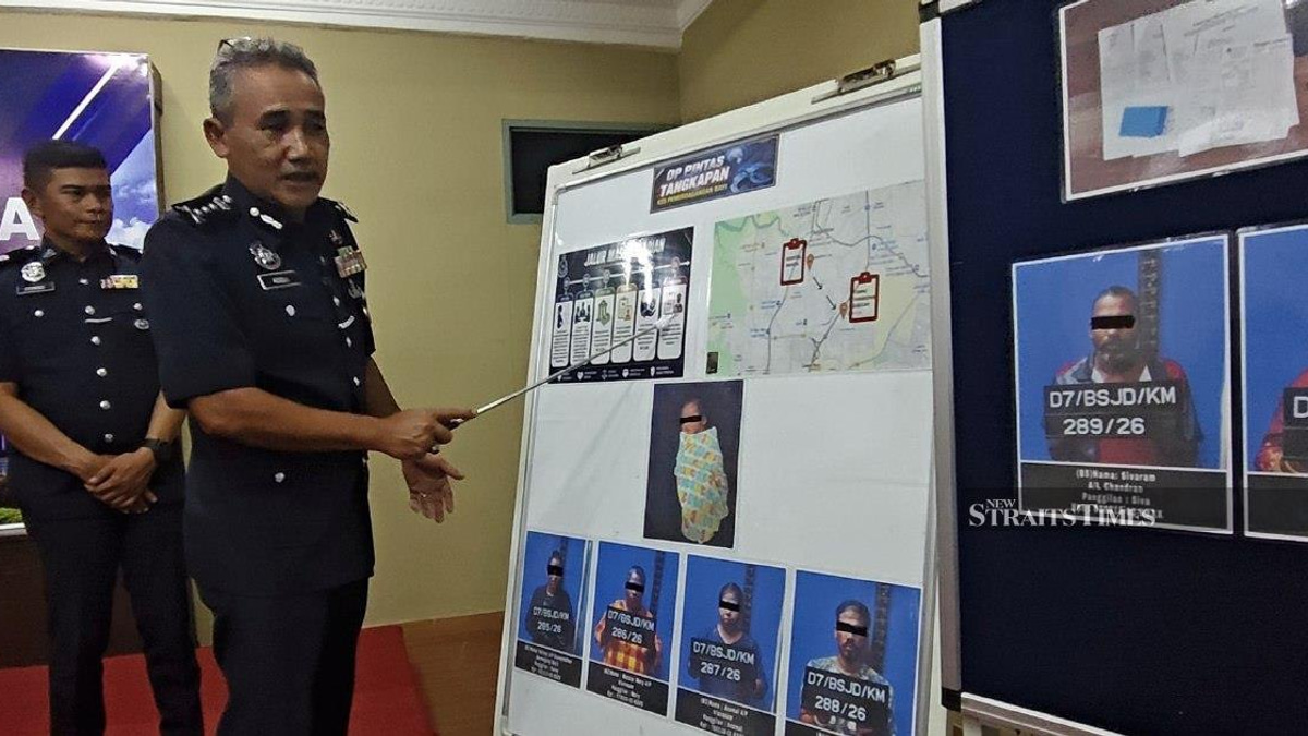 Six arrested in Kuala Muda over suspected baby trafficking network