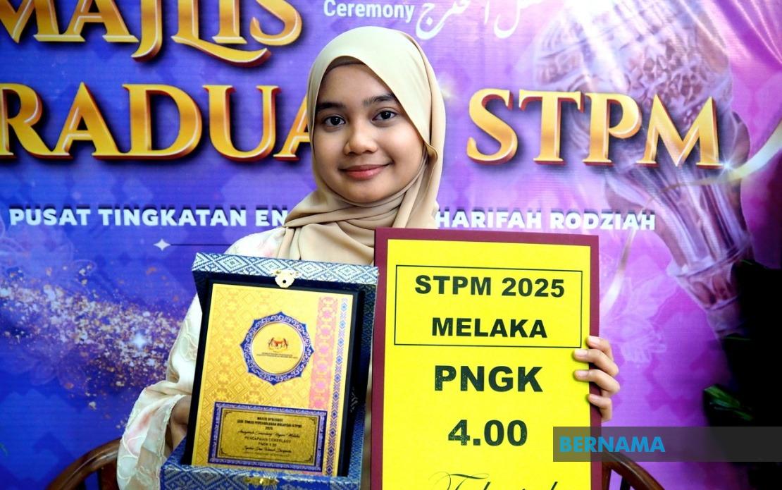 Father's Final Words Inspire Melaka Student to Perfect STPM Score