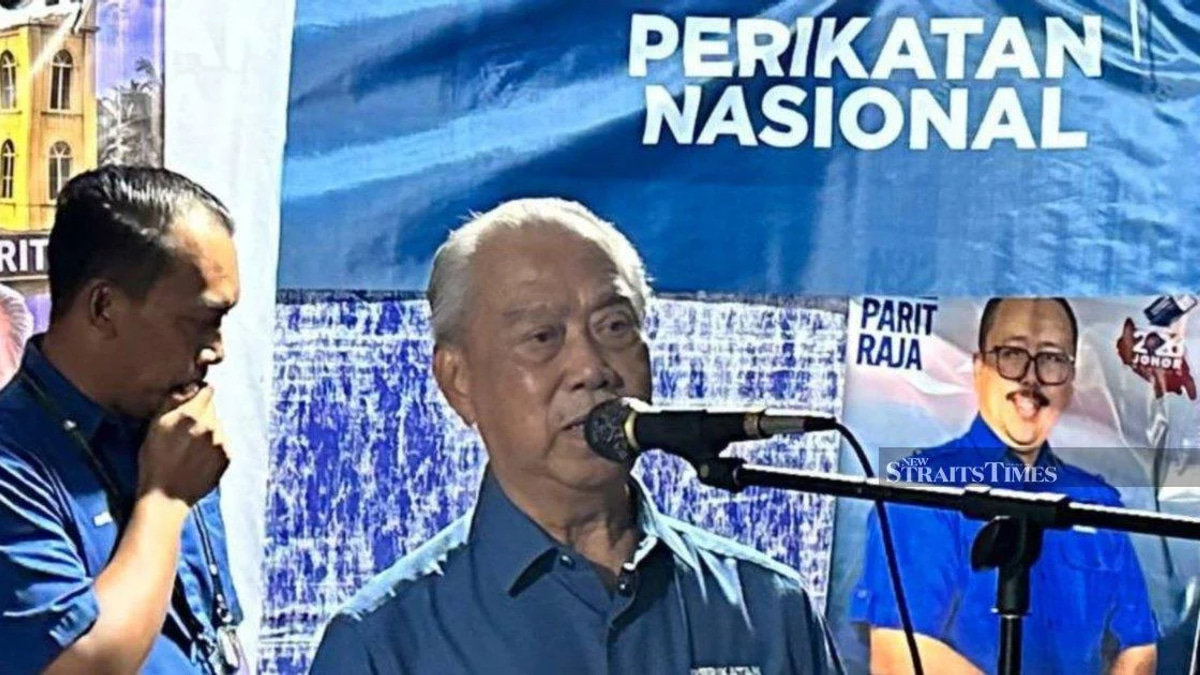 Muhyiddin Concedes Perikatan Nasional May Fall Short of Johor Majority